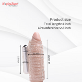 Product dimensions: 4-inch length, 2.2-inch circumference - Compact design